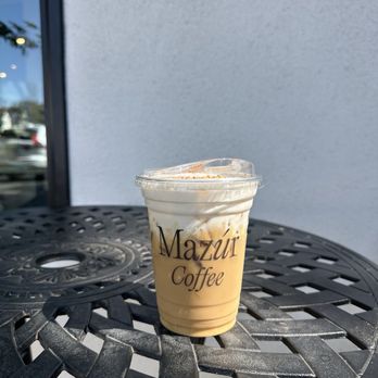 Mazúr Coffee - Banana bread latte - Coffee & Tea Near Me - Austin, Texas