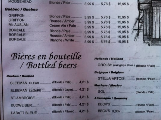 Menu photo 4 Pub Victoria Montreal, QC