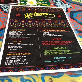 Yeikame - Lunch menu - Mexican Near Me - Sayulita, NAY Yeikame - Lunch menu - Mexican Near Me - Sayulita, NAY