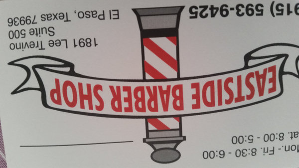 Eastside Barber Shop 1891 N Lee Trevino Dr El Paso Tx Barbers Mapquest