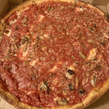 Brads Underground Pizzeria - Deep dish mushroom - Pizza Near Me - Orlando, Florida Brads Underground Pizzeria - Deep dish mushroom - Pizza Near Me - Orlando, Florida