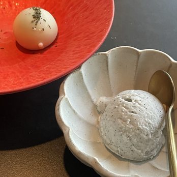 Yakiya - Matcha white chocolate and black sesame ice cream - Bars Near Me - Pasadena, California Yakiya - Matcha white chocolate and black sesame ice cream - Bars Near Me - Pasadena, California