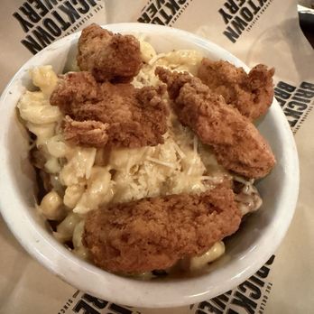 Bricktown Brewery - Chicken fried Mac n cheese - American Near Me - Oklahoma City, Oklahoma Bricktown Brewery - Chicken fried Mac n cheese - American Near Me - Oklahoma City, Oklahoma