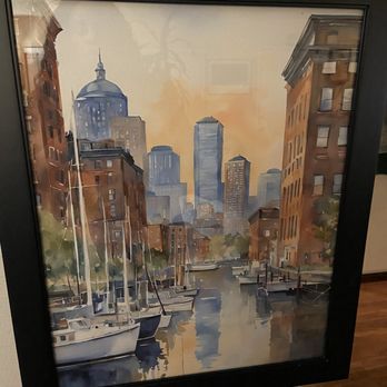 Michaels - 16 x 20 Frame *artwork is from NonMuseum on Etsy - Art Supplies Near Me - Upland, California