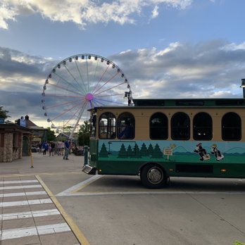 Fun Time Trolley - The island stop - Public Transportation Near Me - Pigeon Forge, Tennessee Fun Time Trolley - The island stop - Public Transportation Near Me - Pigeon Forge, Tennessee