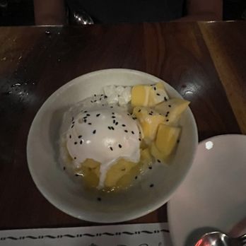 Ruby Chow's - Mango sticky rice - Asian Fusion Near Me - Atlanta, Georgia