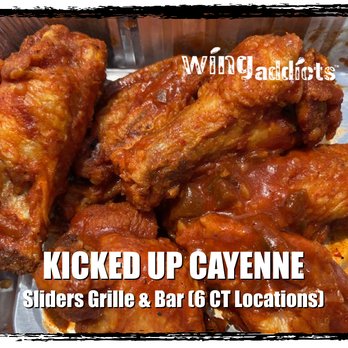 Sliders Grill & Bar - Chicken Wings Near Me - Plainville, Connecticut Sliders Grill & Bar - Chicken Wings Near Me - Plainville, Connecticut