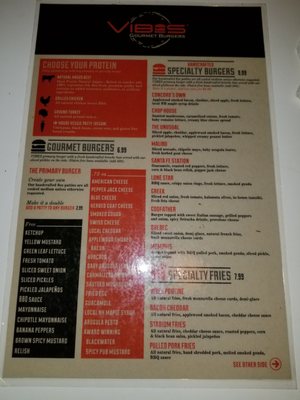 Menu photo 5 Vibes Gourmet Burgers Concord, NH Menu photo 5 Vibes Gourmet Burgers Concord, NH