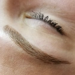 TexasBrows Microblading - First session, added depth and color