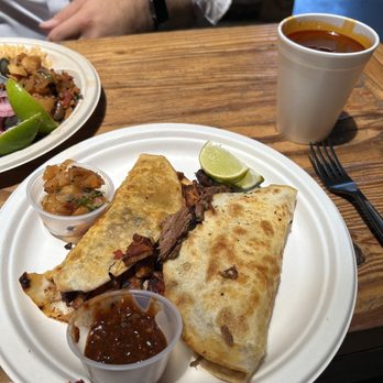 Tacompadre - QUESOTACO AL PASTOR and QUESOTACO DE BIRRIA. - Tacos Near Me - Santa Ana, California