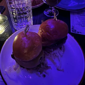 Buttermilk & Bourbon - 2 WAGYU BURGER SLIDERS* - Southern Near Me - Boston, Massachusetts