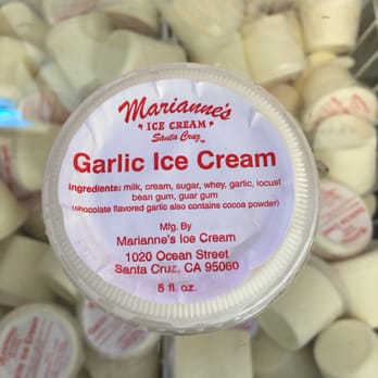 Pacheco Pass Farmers Market - Garlic ice cream $2.99 - Fruits & Veggies Near Me - Gilroy, California Pacheco Pass Farmers Market - Garlic ice cream $2.99 - Fruits & Veggies Near Me - Gilroy, California