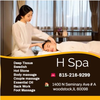 H Spa - The main advantages of massage therapy are the following: It is a natural and non-invasive treatment option... - Massage Near Me - Woodstock, Illinois H Spa - The main advantages of massage therapy are the following: It is a natural and non-invasive treatment option... - Massage Near Me - Woodstock, Illinois