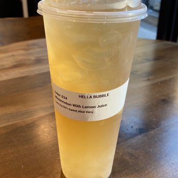Hella Bubble - Wintermelon yea with aloe - Bubble Tea Near Me - Houston, Texas Hella Bubble - Wintermelon yea with aloe - Bubble Tea Near Me - Houston, Texas