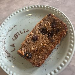 La Otilia - Banana bread with blueberries