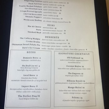 The Cutlery - 5/31/23 - Steakhouses Near Me - Honolulu, Hawaii The Cutlery - 5/31/23 - Steakhouses Near Me - Honolulu, Hawaii