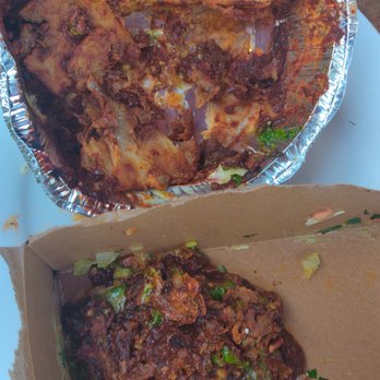 Poquitos Bothell - The is the Cheese Enchiladas Roja DROWNED in sauce. The slop in the box is SOME of the sauce I spooned off. ICK! - Mexican Near Me - Bothell, Washington Poquitos Bothell - The is the Cheese Enchiladas Roja DROWNED in sauce. The slop in the box is SOME of the sauce I spooned off. ICK! - Mexican Near Me - Bothell, Washington