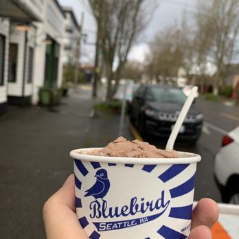 Bluebird Ice Cream - Yummy and great texture. Smooth and creamy. Got the hedgehog, which is milk chocolate w hazelnut bits. Would recommend to a friend! - Ice Cream & Frozen Yogurt Near Me - Seattle, Washington Bluebird Ice Cream - Yummy and great texture. Smooth and creamy. Got the hedgehog, which is milk chocolate w hazelnut bits. Would recommend to a friend! - Ice Cream & Frozen Yogurt Near Me - Seattle, Washington