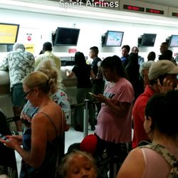 Spirit Airlines - Stuck at FLL when Spirit cancelled the flight to IAG after we were already at the airport.