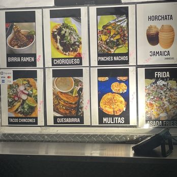 Frida Tacos y Birria - Menu - Food Trucks Near Me Frida Tacos y Birria - Menu - Food Trucks Near Me