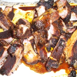 Crazy Jeff's BBQ Bungalow - Some of the Baby Back Ribs they made a few weeks ago - Delicious!