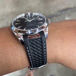 Franzia Jewels - New rubber strap on my Omega.