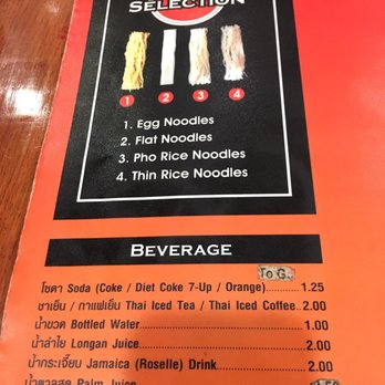 Ras Noodle - Choose your noodles - Thai Near Me - Los Angeles, California