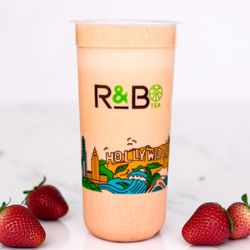 R&B Tea - Strawberry Milk Tea