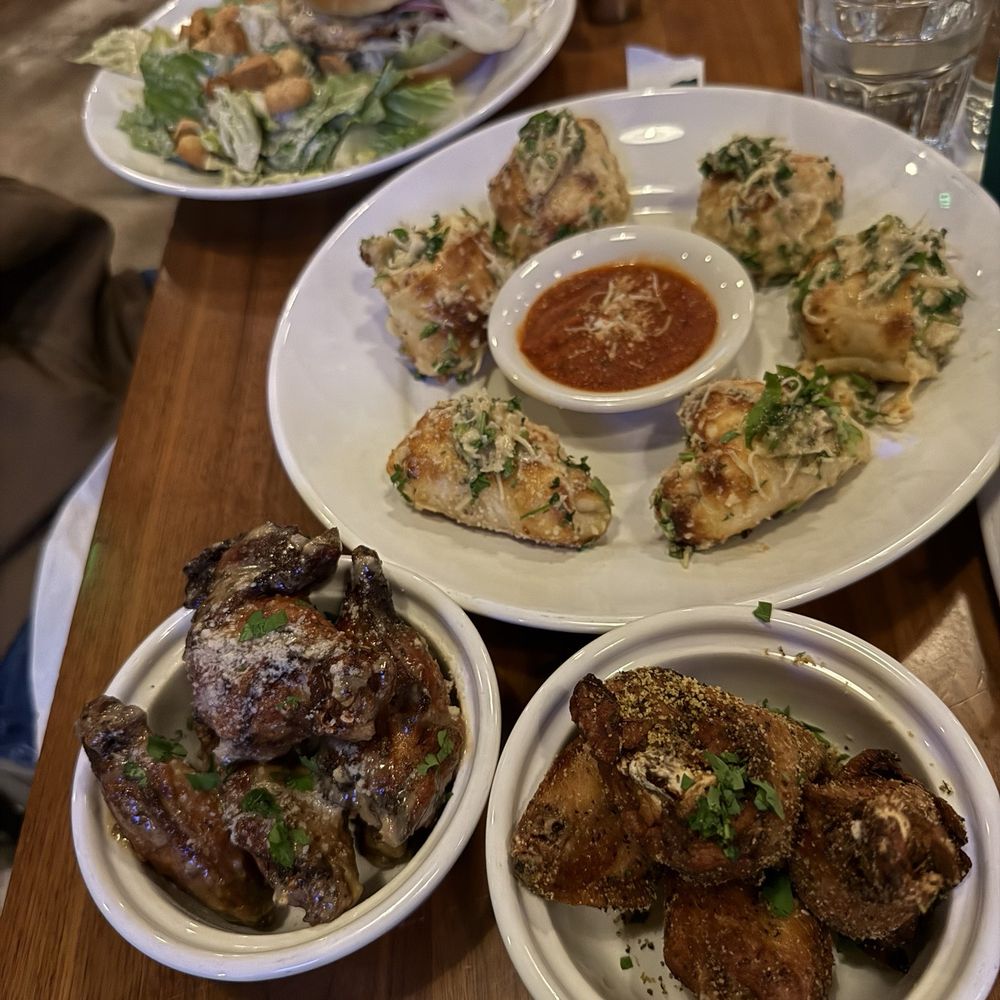 Grilled Chicken Sando, Stuffed Garlic Knots, Chicken Wings (lemon pepper and Garlic Parmesan) Grilled Chicken Sando, Stuffed Garlic Knots, Chicken Wings (lemon pepper and Garlic Parmesan)