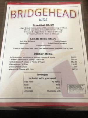 Menu photo 8 Bridgehead Cafe Antioch, CA