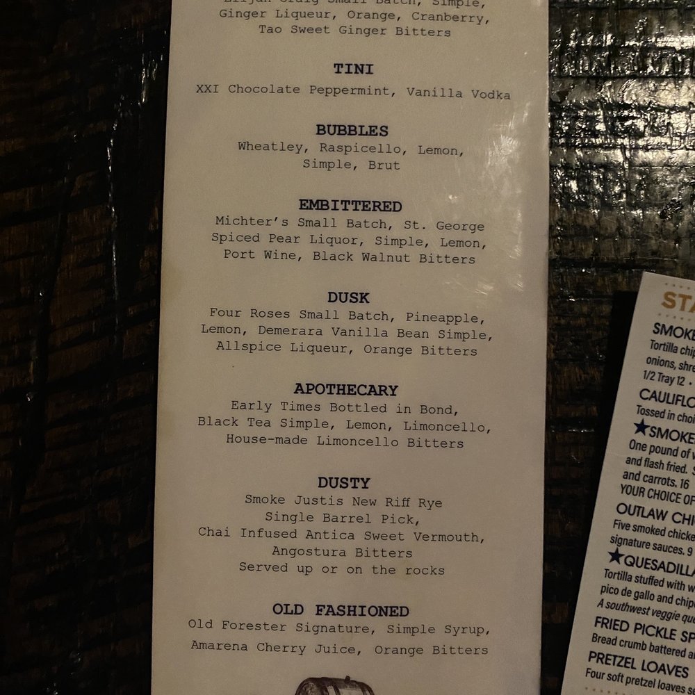 Smoke Justis - Cocktails menu - Bars Near Me - Covington, Kentucky Smoke Justis - Cocktails menu - Bars Near Me - Covington, Kentucky