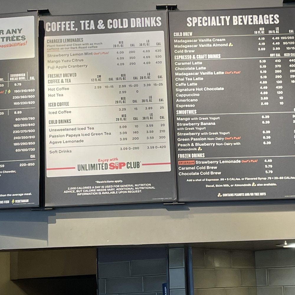 Panera Bread - Salad Near Me - Murrieta, California