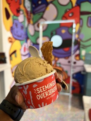 Seemingly Overzealous Ice Cream by null