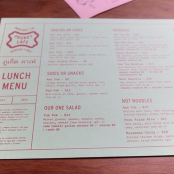 Phuket Cafe - Winter 2025 Lunch Menu - Thai Near Me - Portland, Oregon Phuket Cafe - Winter 2025 Lunch Menu - Thai Near Me - Portland, Oregon