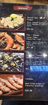 Menu photo 1 Isla Restaurant San Bruno, CA Menu photo 1 Isla Restaurant San Bruno, CA