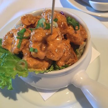 Ichiz - Bang Bang Shrimp with a little heat was amazing and addictive! Also try the Bang Bang Chicken which is equally as good. - Tapas/Small Plates Near Me - Huntington, New York Ichiz - Bang Bang Shrimp with a little heat was amazing and addictive! Also try the Bang Bang Chicken which is equally as good. - Tapas/Small Plates Near Me - Huntington, New York