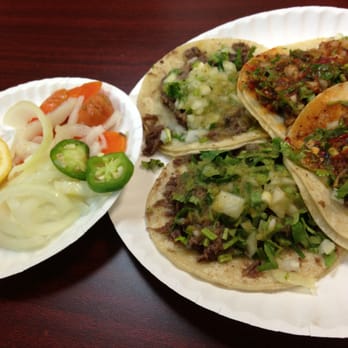 Tacos El Rancho - 2 Asada & 2 Cabesa tacos - Tacos Near Me - Westminster, California
