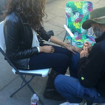 Jackson Square - Getting henna - Parks Near Me - New Orleans, Louisiana