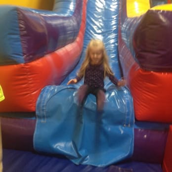 Pump It Up - Enjoying the huge slide! - Trampoline Parks Near Me - San Jose, California Pump It Up - Enjoying the huge slide! - Trampoline Parks Near Me - San Jose, California