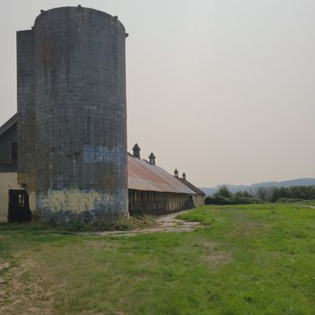 Northern State Recreation Area - One of the barns and a neighboring silo. - Hiking Near Me - Sedro-Woolley, Washington Northern State Recreation Area - One of the barns and a neighboring silo. - Hiking Near Me - Sedro-Woolley, Washington