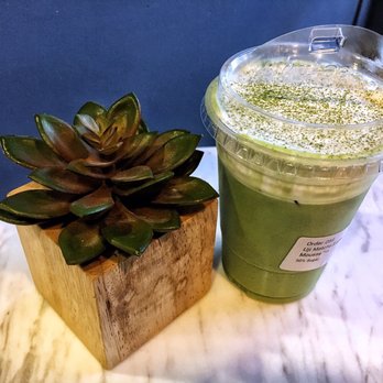 Motto Tea Cafe - Uji matcha latte with cheese mousse The no. 1 Best seller - Desserts Near Me - Pasadena, California