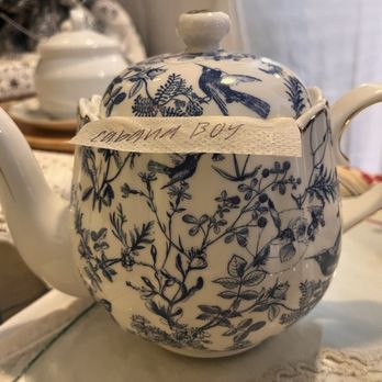 Dartealing Lounge - Cabana Boy (white tea) in a lovely China teapot 6/14/26 - Tea Rooms Near Me - San Francisco, California