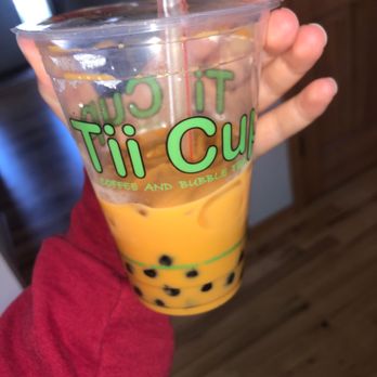 Tii Cup - Thai Tea with boba is amazing!! #3 sweetness - Coffee & Tea Near Me - Burnsville, Minnesota Tii Cup - Thai Tea with boba is amazing!! #3 sweetness - Coffee & Tea Near Me - Burnsville, Minnesota