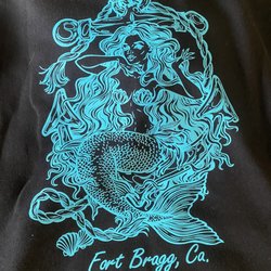 It's a Shore Thing - Back of hoodie