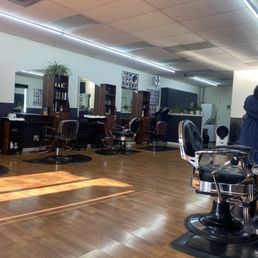 Clean barber shop