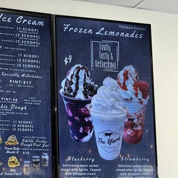 The Yard Milkshake Bar - Ice Cream & Frozen Yogurt Near Me - Virginia Beach, Virginia The Yard Milkshake Bar - Ice Cream & Frozen Yogurt Near Me - Virginia Beach, Virginia