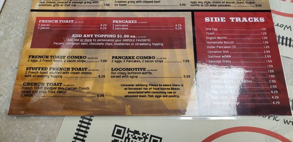 Menu photo 5 Breakfast Station Ormond Beach, FL