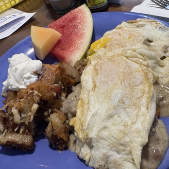 Dune Billies Beach Cafe - Captain's Special (biscuits and gravy) - Bakeries Near Me - Michigan City, Indiana Dune Billies Beach Cafe - Captain's Special (biscuits and gravy) - Bakeries Near Me - Michigan City, Indiana