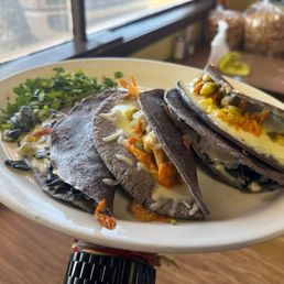 Flor De Calabasa Quesadilla