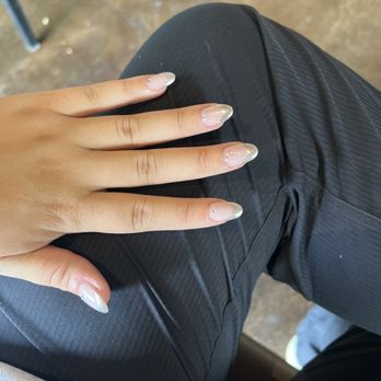 Pampered Nails - Nails that were done that the salon - Nail Salons Near Me - Evergreen, Colorado